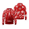 thumbnail image 4 of Sudadera con capucha navideña con estampado completo para hombres y mujeres, sudadera con capucha con gráfico de Papá Noel, sudaderas holgadas de gran tamaño, ropa para hombres, 4 of 5