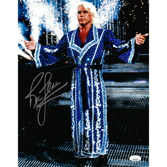 Ric Flair Autographed 11x14 Photo JSA 203584