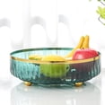 thumbnail image 4 of 360 Rotating Cosmetic Organizer Large Capacity Home Desktop Rack (Green), 4 of 6
