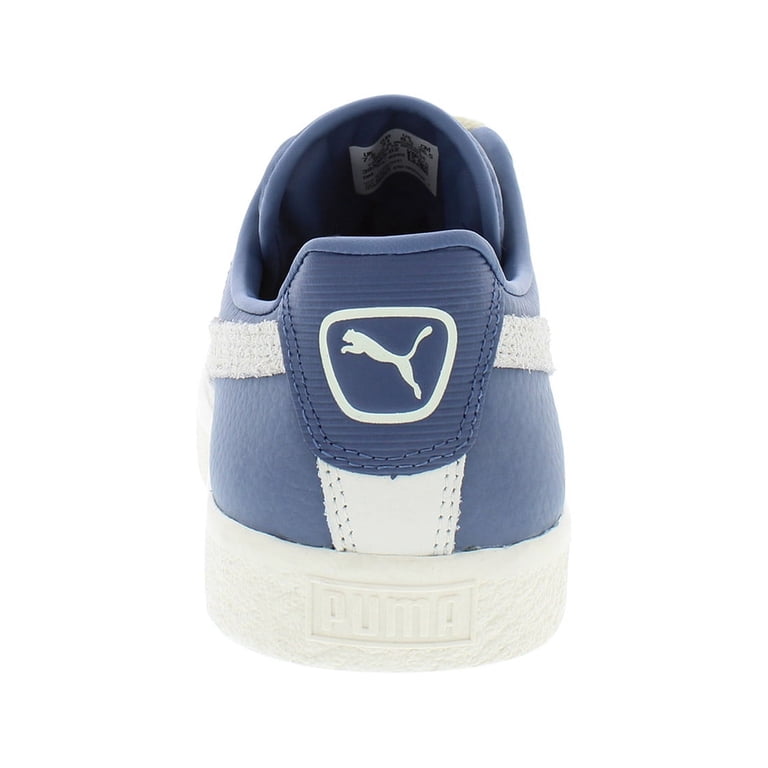Puma Clyde Q3 Rhuigi Mens Shoes Size 11, Color: Pristine/Inky Blue