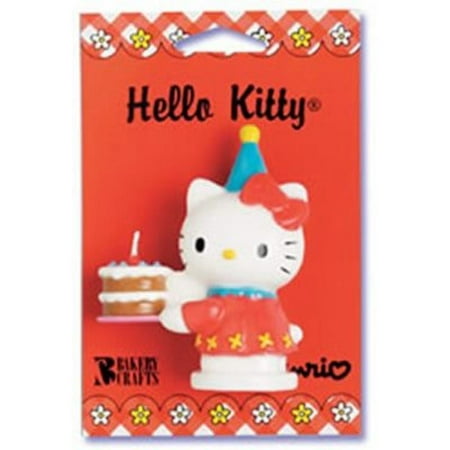  Hello  Kitty  Birthday  Candle 1 ea Walmart  com