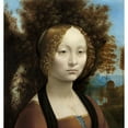thumbnail image 3 of da Vinci, Leonardo 20x21 Black Modern Framed Museum Art Print Titled - Ginevra de Benci, 3 of 5