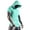 A-Green240, variant on XIAONU Mens Raglan Sleeve Hooded Tee Fitted Short Sleeve Hooded Pullover Shirt Quickdry Athletic Gym Tees