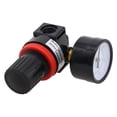 thumbnail image 6 of Air Compressor Compressed Air Pressure Regulator With Pressure Gauge 1/4NPT Por, 6 of 11