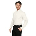 thumbnail image 3 of J. METHOD Men's Classic Slim Fit Button Down Long Sleeve Solid Color Dress Shirts S-2XL [NEMT104], 3 of 4