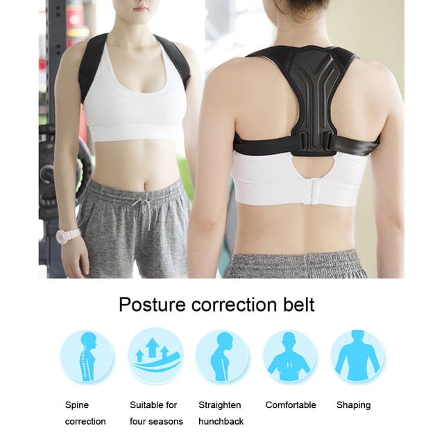 Espalda Adultos Niños Espalda Soporte De Columna Vertebral Cinturón De Corrección Jorobado Corrector De Postura Brace