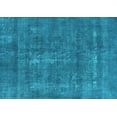 thumbnail image 1 of Ahgly Company Indoor Rectangle Oriental Light Blue Industrial Area Rugs, 2' x 4', 1 of 4
