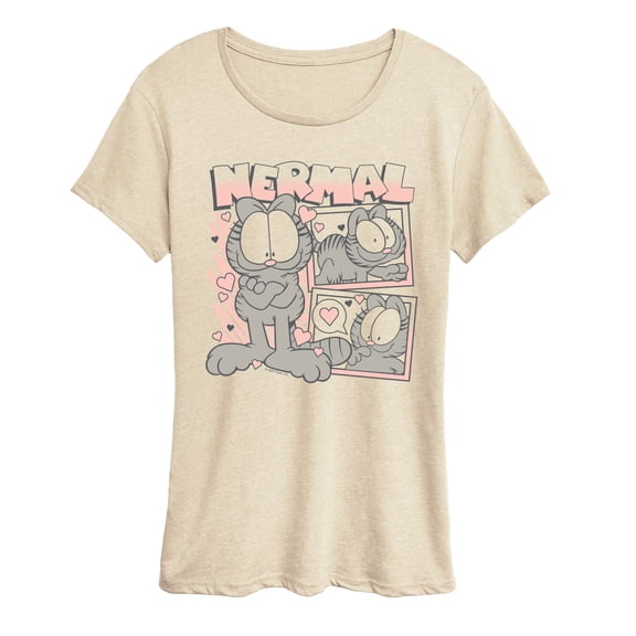 Garfield - Nermal Bootleg - Women's Short Sleeve Graphic T-Shirt