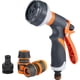 thumbnail image 1 of Watering Gun , Watering Gun Watering Gun Garden Hose Nozzle for Watering Plants or Lawns Cleaning Windows 1/2' Hose), 1 of 4
