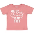 thumbnail image 3 of Inktastic My Best Friend is My Titi with Hearts Boys or Girls Baby T-Shirt, 3 of 5