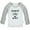 Long Gray Raglan T-shirt, variant on iDzn Worth The Wait Funny T shirt For Baby, Newborn Babies T-shirts, Infant Tops, 0-24M Kids Graphic Tees Clothing (Long Pink Raglan T-shirt, 0-6 Months)