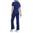 thumbnail image 4 of Fgvctg Jogger Scrubs for Women Plus Size Medical Scrub Sets Petite V Neck Scrub Pants and Tops Nursing Scrubs Scrub Sets with Pockets Navy M, 4 of 4