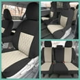 thumbnail image 2 of For Toyota Sienna 2011-2020 FH Group Neoprene Waterproof Custom Fit Car Seat Covers - Full Set Beige, 2 of 10