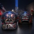 thumbnail image 2 of 911 25th Anniversary Hat, Never Forget 9/11 25th Anniversary Baseball Cap Patriotic Vintage Hats for Men Women, 2 of 5