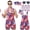 Shorts Styles D, variant on American Flag Overalls Shorts for Men Women Patriotic Overalls Bib Jumpsuit, Adjustable Straps Coveralls with Pockets, Fourth of July