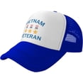 thumbnail image 2 of Vietnam Veteran Mesh Cap Thank You Veterans Day Mesh Hat Men Women Baseball Cap Trucker Hat Sports Cap, 2 of 8