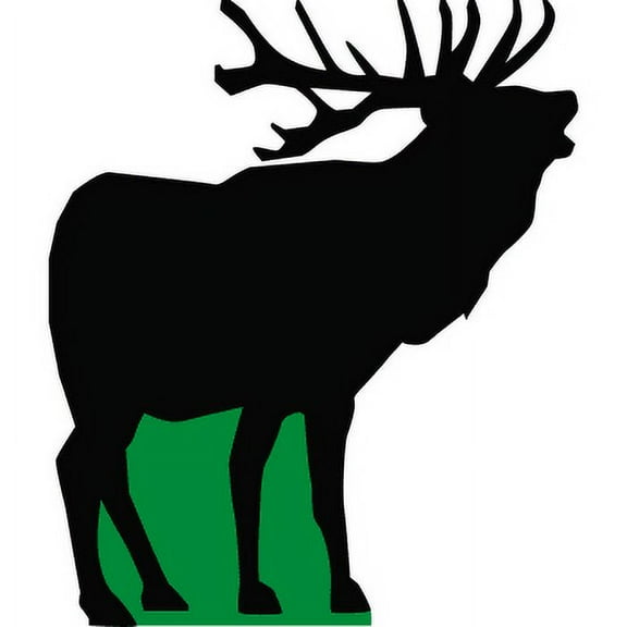 SP12760 Lifesize Elk Animal Hunting Wildlife Nature Silhouette Cardboard Cutout Standup Standee