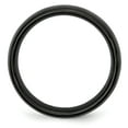 thumbnail image 6 of Black Ceramic 6mm Polished Band, 6 of 6