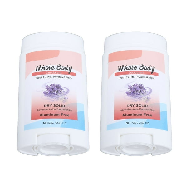 Barra Desodorizante Para El Cuerpo, Protección Contra Olores, Barra Para Todo El Cuerpo, Limpia, 2 Piezas, Portátil Para Axila