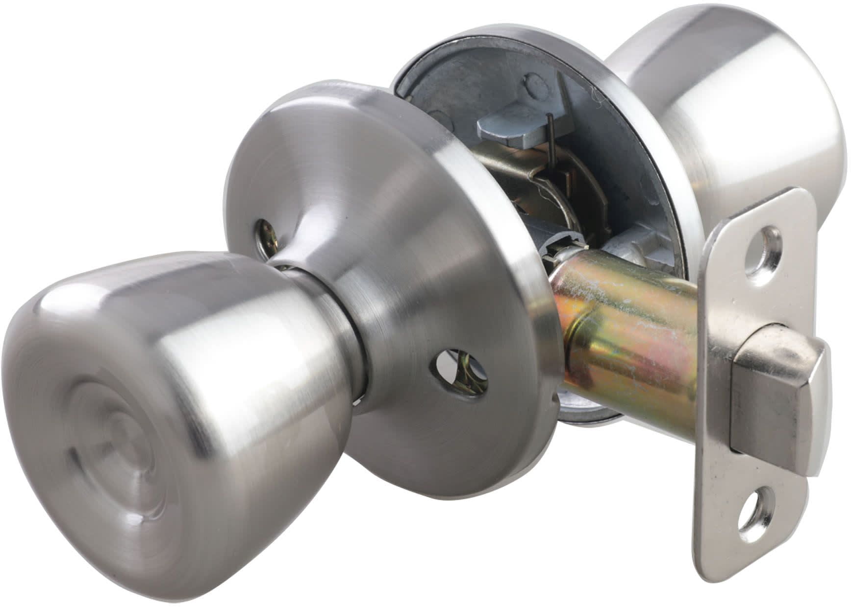 Miseno MLK4010PB Buchanan Tulip Passage Door Knob Set - Brass