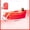Red, variant on Multi Colored Single Lazy Inflatable Sofa Portable Outdoor Beach Air Sofa Bed Folding Camping Sleeping Bag for Comfortable Rest