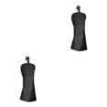 thumbnail image 4 of Ruiboury Sleek Waterproof for Golf Head Cover for Fairway Driver Club Enhanced Performance Black No. 5 2Set, 4 of 6