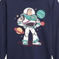 thumbnail image 3 of Toy Story 4 - Buzz And Planets Sketchy - Toddler & Youth Long Sleeve Graphic T-Shirt, 3 of 5