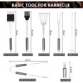 thumbnail image 4 of 20pcs Heilwiy Barbecue Tool Set,bbq Utensils Set,grill Utensil Set, Stainless Steel Bbq, 4 of 5