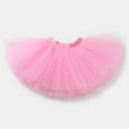 thumbnail image 2 of mgoYE Sparkle Tutu for Toddler Girls Tulle Ballet Dance Skirt Princess Baby Kids Dress up Birthday Party(Pink,4-7 Years), 2 of 4