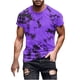 thumbnail image 1 of Camisetas de Manga Corta para Hombre Imprimir Deportes Camiseta de Cuello Redondo de Manga Corta, Blusa de Poliéster de Algodón Casual, 1 of 5