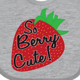thumbnail image 4 of Inktastic So Berry Cute Boys or Girls Baby Bib, 4 of 4