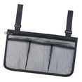 thumbnail image 2 of Bolsa lateral para reposabrazos de silla de ruedas, organizador de bolsillo, contenedor, bolsa organizadora gris jinwen Bolsas laterales para sillas de ruedas, 2 of 8