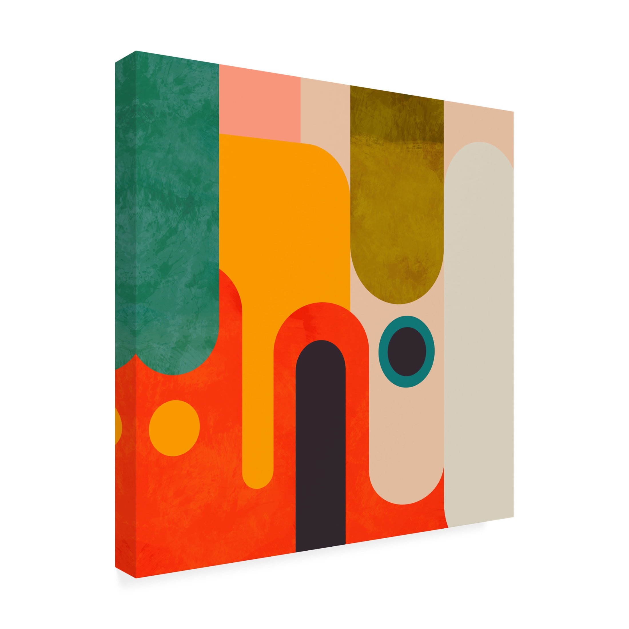 Trademark Fine Art Ana Rut Bre Geometry New11 3 Canvas Wall Art