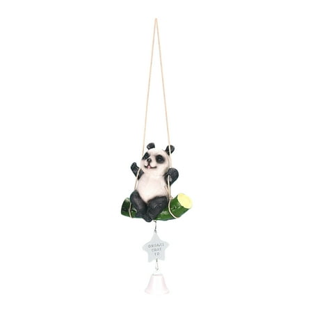 

KmaiSchai Wind Chimes For Mom Creative Forest Panda Sloth Animal Wind Chime Student Bedroom Color Pastorals Pendant Dazzling Water Clear Wind Chime Extra Large Wind Chimes
