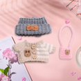 thumbnail image 1 of Suéter en miniatura para muñecas,Conjunto de ropa para muñecas,suéter,ropa,juguete en miniatura,Suéter para muñeca con sombrero,bolso,accesorio de vestir,Mini juguete de moda,suéter en, 1 of 8