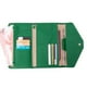 thumbnail image 5 of Porta Pasaporte RFID, Estuche Para Pasaporte De Cuero PU Impermeable Con Bloqueo RFID, Amplio Almacenamiento Para Documentos De Viaje Para Entusiastas De Los Viajes Hecho De, 5 of 7