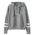 thumbnail image 4 of greg biffle BIFF  hooded drawstring pocketless  sweatshirt men/women rip  pullover, 4 of 6
