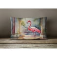 thumbnail image 4 of Flamingo Throw Pillow DAC2862, 4 of 4
