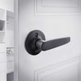 thumbnail image 3 of Design House Delavan Interior Non-Turning One-Sided Dummy Handle, Matte Black, 3 of 15