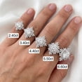 thumbnail image 7 of Pompeii Certified 2.50 - 6.50Ct Diamond Hailee Engagement Ring 14k Gold Lab Grown, 7 of 7