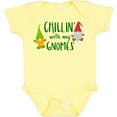 thumbnail image 3 of Inktastic Chillin' with My Gnomes Boys or Girls Baby Bodysuit, 3 of 5