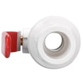 thumbnail image 5 of Ball Valve, 20mm ID , Socket End Valve for Aquarium Setup, Sump Pump, Pool, Garden Sprinkler White Red 2Pcs, 5 of 5