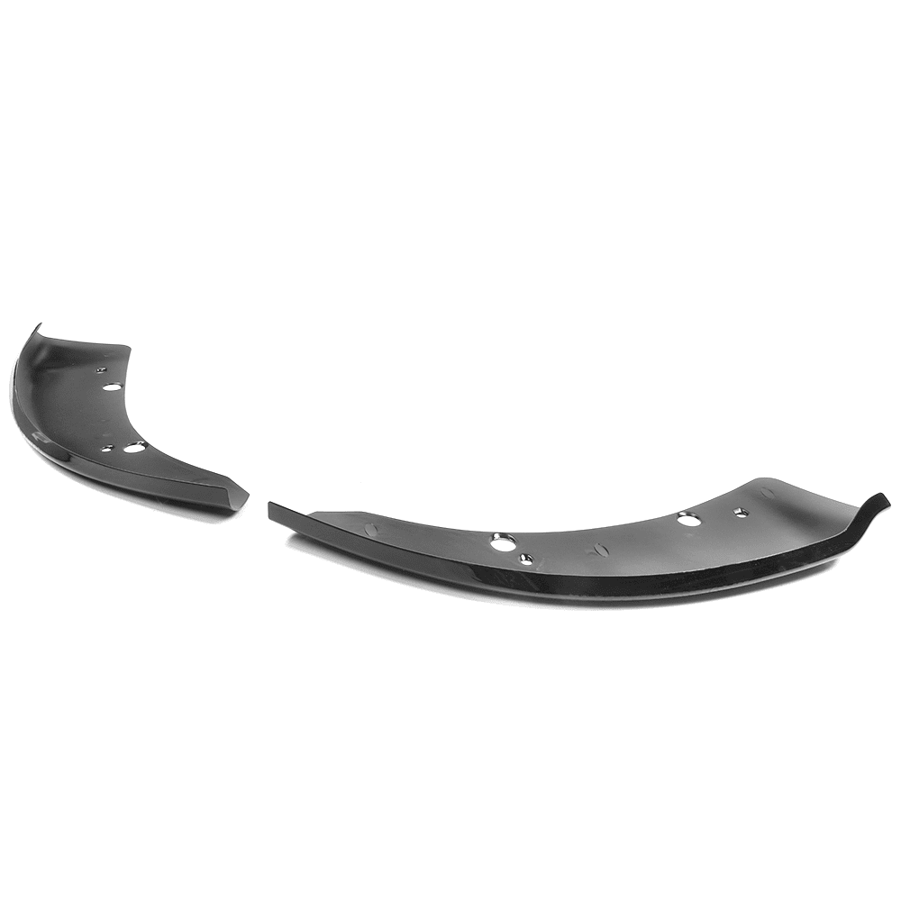 Ikon Motorsports Compatible with 15-23 Dodge Charger SRT Scat Pack Front Bumper Lip Splitter Gloss Black