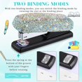 thumbnail image 2 of Crystal Rhinestone Stapler for Desk & Office Use Gift Packaging, 2 of 6