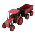 thumbnail image 1 of Juguete De Tractor Vintage, Exquisito Modelo De Vehículo De 4 Ruedas Con Fina Artesanía, Para Juegos Infantiles O Decoración De Escritorio, 1 of 7