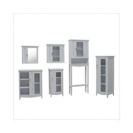 Bundle-50 Elegant Home Fashions Greek Key Space Saver in White (Set of 2)