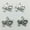 8pcs, variant on 8/20pc Panda Animal Antique Silver Charms Pendant Jewelry DIY Finding 14*17mm-8pcs