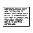 Great Value Deluxe Pasteurized Process Sliced American Cheese, 16 oz