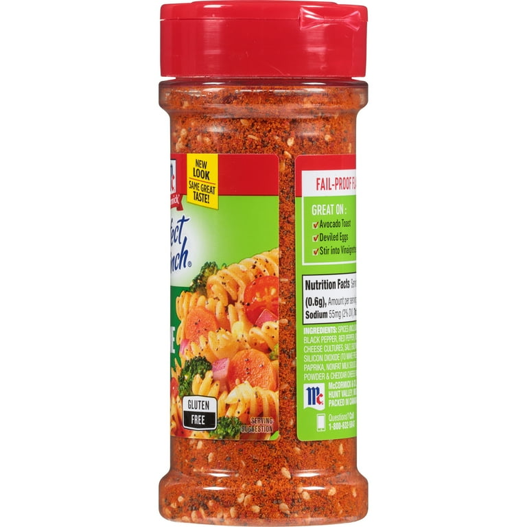 McCormick Perfect Pinch Salad Supreme Seasoning 4.34 oz
