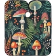 thumbnail image 4 of Mushroom Leaves Salon Cape, Hair Cutting Cape with Snaps, Professional Large Barber Stylist Hairdresser Cape, Waterproof Machine Washable, 65" x 55”, 4 of 7